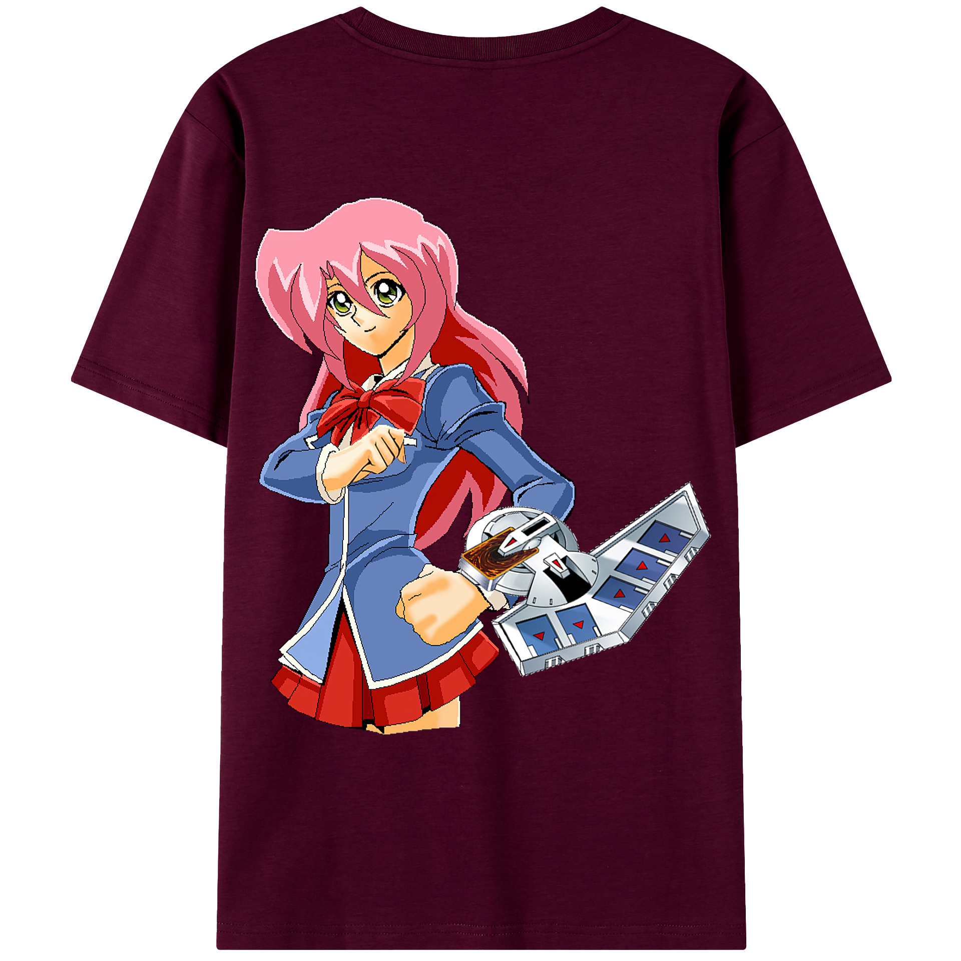 （画像用） 遊☆戯☆王 Yu-Gi-Oh! レディース半袖Tシャツ(バックプリント)